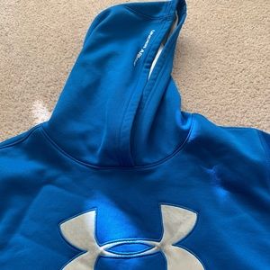 Under Armour blue hoodie